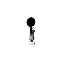 Nappe Bouton Home compatible avec iPhone 8 Noir