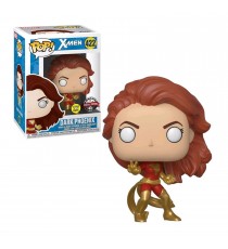 Boite Abimée - Figurine Marvel - Dark Phoenix Glow In The Dark Exclu Pop 10cm