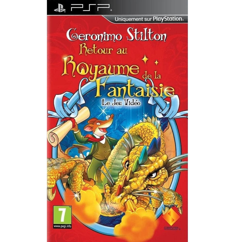 Geronimo Stilton : Retour au Royaume de la Fantaisie Occasion [ Sony PSP ]