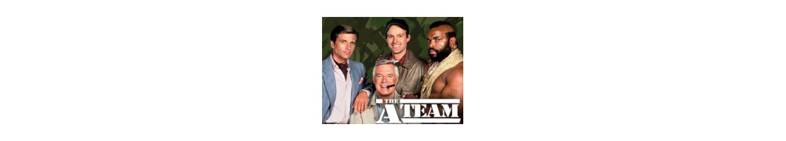 Catégorie A-Team (l'Agence tous Risques) - FOXCHIP : Figurine - A-Team - Barracuda 30cm , Figurine - A-Team - Hannibal Smith 30c